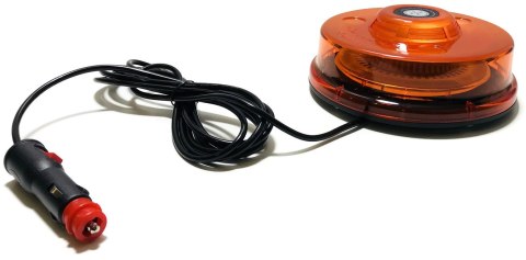 KOGUT LED UFO LAMPA OSTRZEGAWCZA STROBOSKOP MAGNES 12v 24v