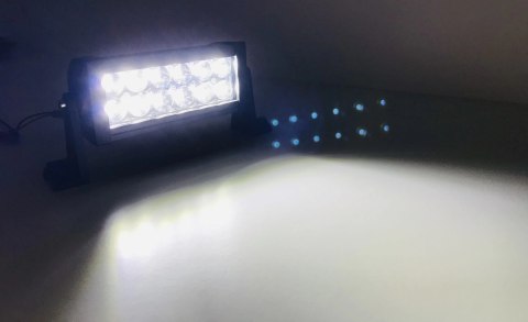 LAMPA 12 LED DALEKOSIĘŻNA PASEK LIGHTBAR 12V 24V