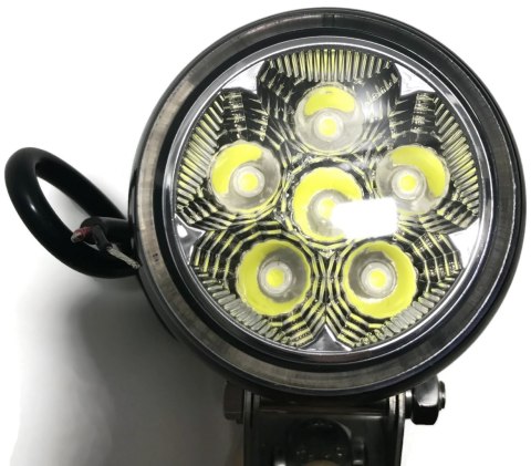 LAMPA DALEKOSIĘŻNA 6 LED HALOGEN SZPERACZ 12V 24V