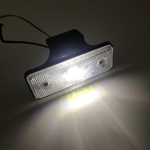 OBRYSÓWKA LED BIAŁA LAMPA OBRYSOWA DIODOWA 12V 24V