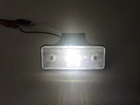 OBRYSÓWKA LED BIAŁA LAMPA OBRYSOWA DIODOWA 12V 24V