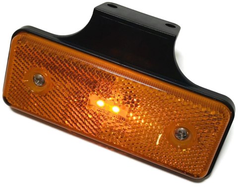 OBRYSÓWKA LED POMARAŃCZOWA LAMPA OBRYSOWA 12V 24V