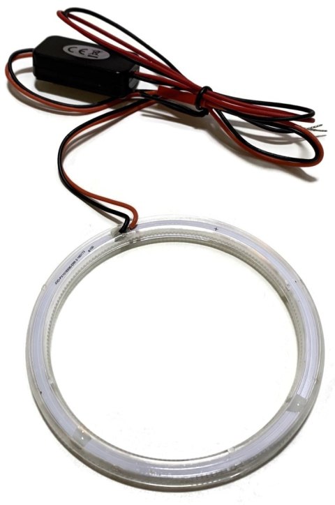 RING LED COB OKRĄGŁY ŚWIATŁA DZIENNE DRL 12v 100mm