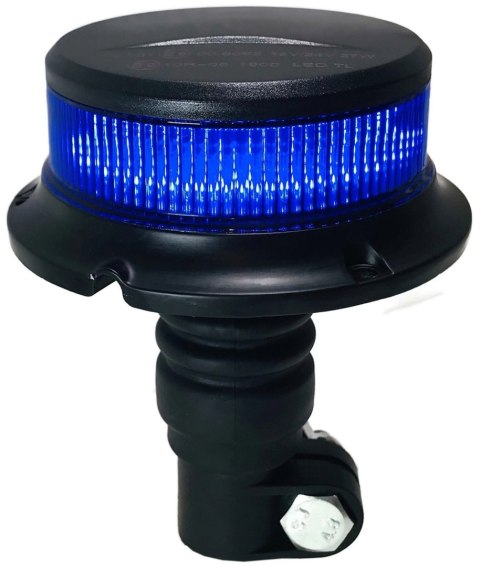 KOGUT LED PICO NIEBIESKI TRZPIEŃ FLEX STRAŻ 12-24V