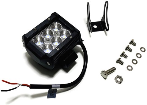 LAMPA DALEKOSIĘŻNA 6 LED CREE HALOGEN OFFROAD 9-32V