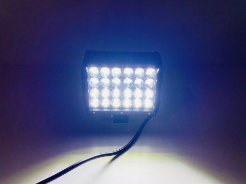 LAMPA LED CREE ROBOCZA DALEKOSIĘŻNA 72W 12V 24V