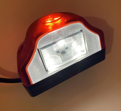 LAMPA LED TABLICY REJESTRACJI POZYCJA DUŻA 12V 24V