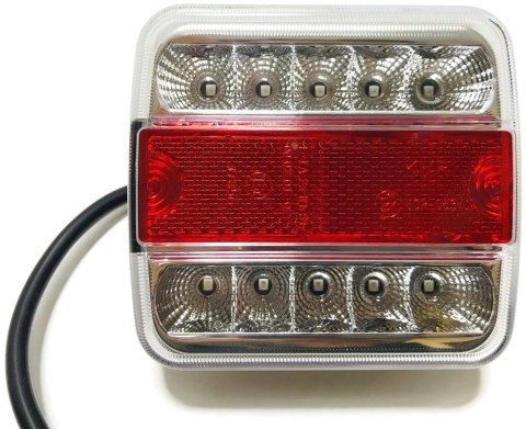 LAMPA LED TYLNA ZESPOLONA LAWETA PRZYCZEPA 12V 24V