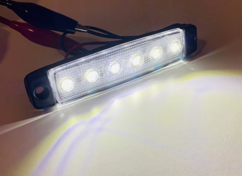 LAMPA OBRYSOWA LED OBRYSÓWKA BIAŁA 24V