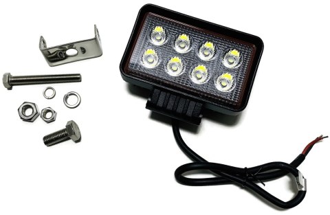 LAMPA ROBOCZA 8 LED HALOGEN ROZPRASZAJĄCY 12V 24V