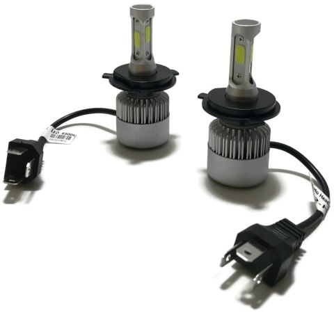 ŻARÓWKI LED H4 S2 COB CANBUS ŻARÓWKA KPL 12V 24V