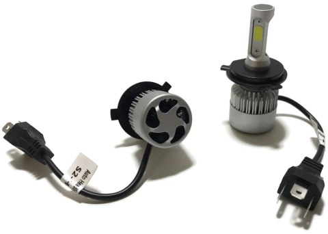 ŻARÓWKI LED H4 S2 COB CANBUS ŻARÓWKA KPL 12V 24V