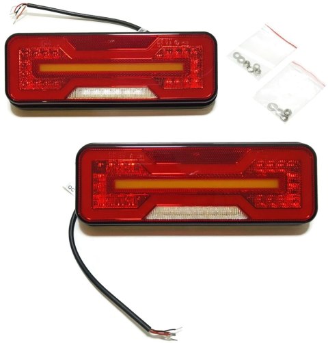 2X LAMPA LED TYLNA ZESPOLONA NEON DYNAMIC LAWETA