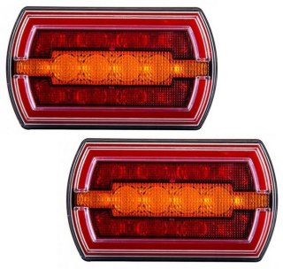 2X LAMPA LED ZESPOLONA CLEO MAŁA NEON HORPOL 9-32V