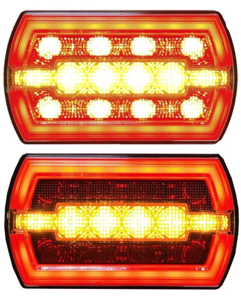 2X LAMPA LED ZESPOLONA CLEO MAŁA NEON HORPOL 9-32V