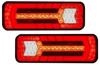 2X LAMPY TYLNE ZESPOLONE LED DYNAMICZNY KIER ARROW