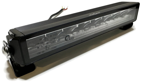 HALOGEN DROGOWY DALEKOSIĘŻNY 9 LED STROBOSKOP LIGHTBAR BEZEL-LESS 12V 24V