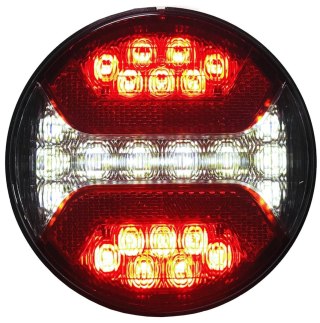 LAMPA LED ZESPOLONA OKRĄGŁA COFANIA PRZECIWMGIELNA