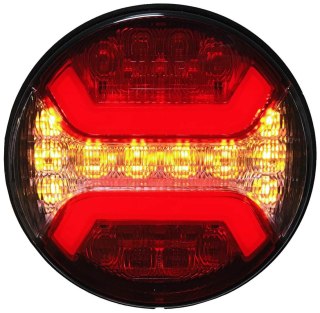 LAMPA LED ZESPOLONA TYLNA OKRĄGŁA Z NEONEM 12V 24V