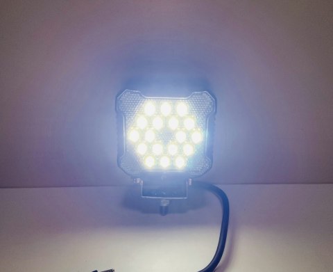 LAMPA ROBOCZA 18 LED ROZPRASZAJĄCA HEXAGON 12V 24V