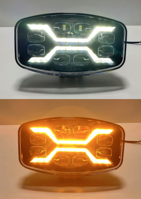 REFLEKTOR DROGOWY LED SPIDER LAMPA DALEKOSIĘŻNA POZYCJA STROBOSKOP 12V 24V