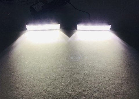 ŚWIATŁA JAZDY DZIENNEJ 4 LED HP PRO MAŁE 12V 24V