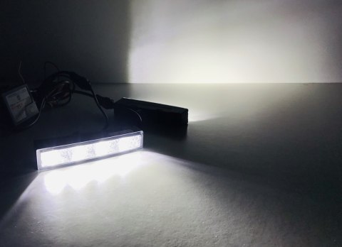 ŚWIATŁA JAZDY DZIENNEJ 4 LED HP PRO MAŁE 12V 24V