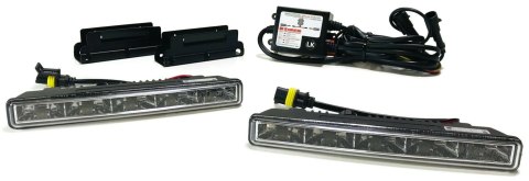 ŚWIATŁA JAZDY DZIENNEJ 5 LED PODŁUŻNE DRL 12V 24V