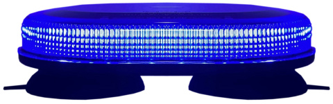 BELKA LED OSTRZEGAWCZA BŁYSKOWA 20CM NIEBIESKA STRAŻ KRÓTKA KOGUT 12V 24V