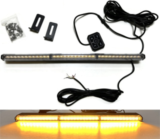 BELKA OSTRZEGAWCZA LED LIGHTBAR PASEK BŁYSKOWY 47CM SUPERSLIM PILOT 12V 24V