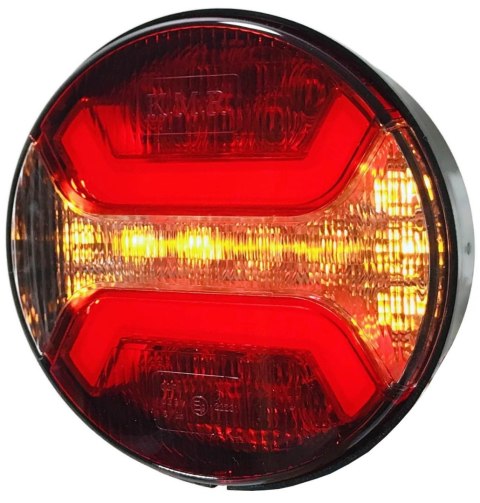 LAMPA LED ZESPOLONA TYLNA OKRĄGŁA Z NEONEM 12V 24V