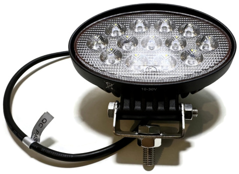 LAMPA ROBOCZA LED ELIPTYCZNA OWALNA HALOGEN SZEROKOKĄTNY FLOOD 31W 12V 24V