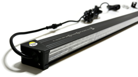 LIGHTBAR OSTRZEGAWCZY LED BELKA BŁYSKOWA STROBOSKOP PASEK 120CM SLIM 12-24V