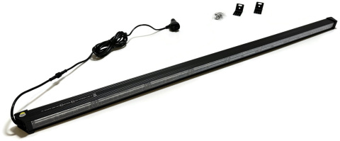 LIGHTBAR OSTRZEGAWCZY LED BELKA BŁYSKOWA STROBOSKOP PASEK 120CM SLIM 12-24V