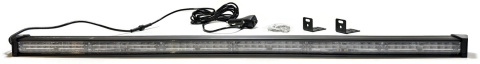 LIGHTBAR OSTRZEGAWCZY LED BELKA BŁYSKOWA STROBOSKOP PASEK 92CM SLIM 12V 24V