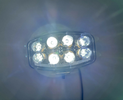 REFLEKTOR DROGOWY LED LAMPA DALEKOSIĘŻNA SZPERACZ HALOGEN CREE SMILE 12v24v