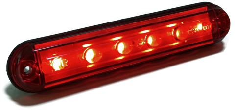 DODATKOWE TRZECIE ŚWIATŁO STOP LED LAMPA HAMOWANIA DIODOWA SLIM 12V 24V