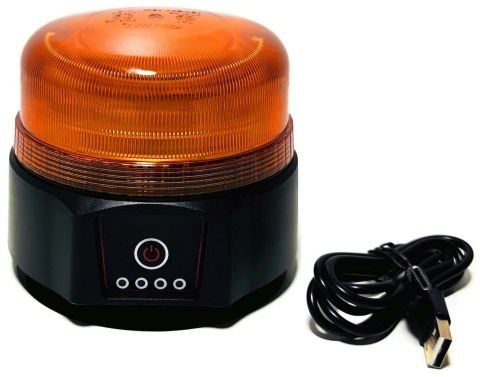 Kogut LED bezprzewodowy lampa ostrzegawcza na akumulator ładowana USB