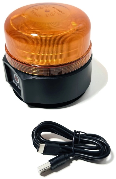 Kogut LED bezprzewodowy lampa ostrzegawcza na akumulator ładowana USB