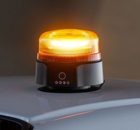 Kogut LED bezprzewodowy lampa ostrzegawcza na akumulator ładowana USB