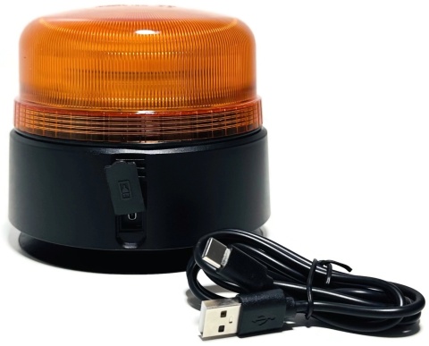Kogut LED bezprzewodowy lampa ostrzegawcza na akumulator ładowana USB