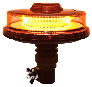 Kogut LED ufo lampa ostrzegawcza trzpień 12V 24V