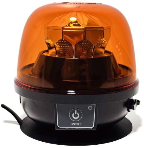 Kogut led bezprzewodowy lampa ostrzegawcza akumulator homologacja 6H pracy