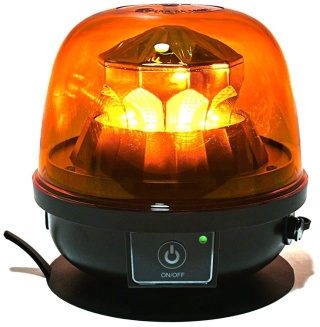 Kogut led bezprzewodowy lampa ostrzegawcza akumulator homologacja 6H pracy