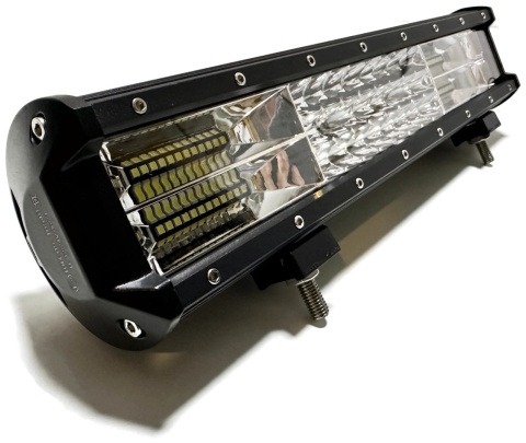 LIGHTBAR 72 LED REFLEKTOR SZPERACZ COMBO DALEKOSIĘŻNY ROBOCZY 37CM 12V 24V