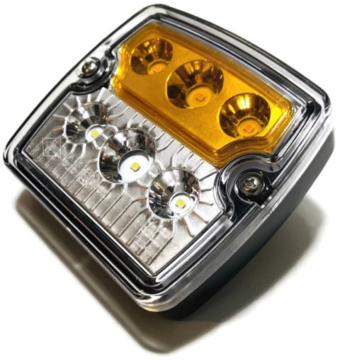 2x Lampa LED przednia zespolona pozycja kierunkowskaz traktor ciągnik 12-24