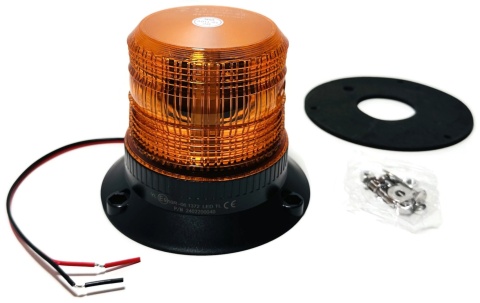 Lampa błyskowa ostrzegawcza led wózek widłowy kogut żółty 10-110v Lampa błyskowa ostrzegawcza led wózek widłowy kogut żółty 10-110v