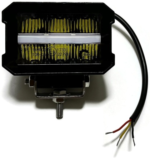 2x Lampa dalekosiężna 6 LED reflektor drogowy homologacja pozycja 12v 24v