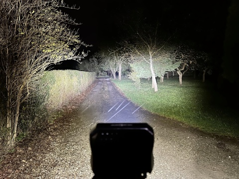 2x Lampa dalekosiężna 6 LED reflektor drogowy homologacja pozycja 12v 24v