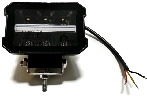 2x Lampa dalekosiężna 6 LED reflektor drogowy homologacja pozycja 12v 24v